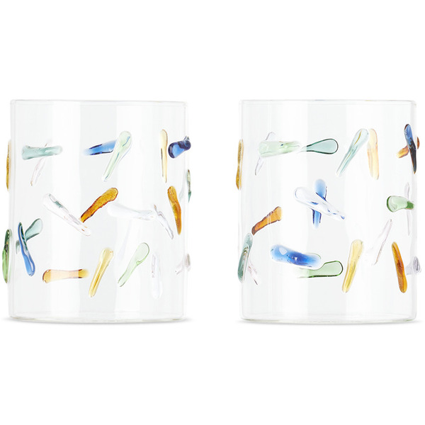  Fazeek Multicolor Limited Edition Confetti Glasses Set 