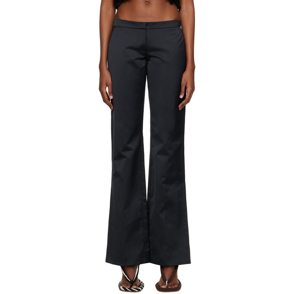  Feben Black Vented Trousers 