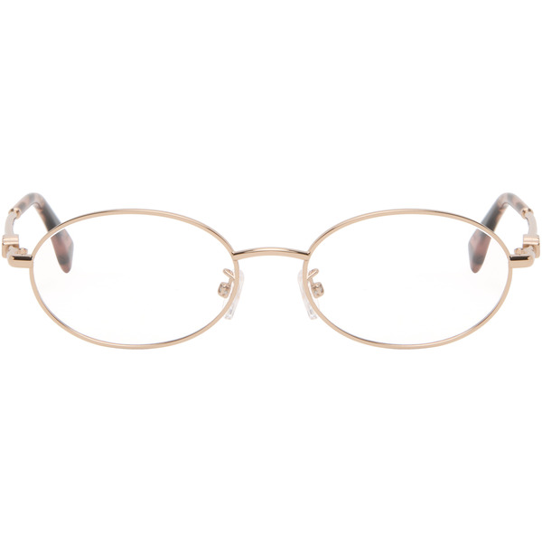  Fendi Gold Fendigraphy Glasses 