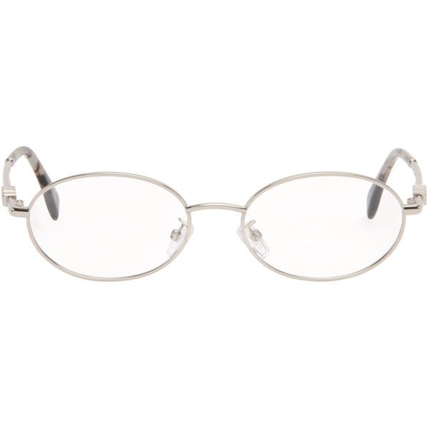  Fendi Silver Fendigraphy Glasses 