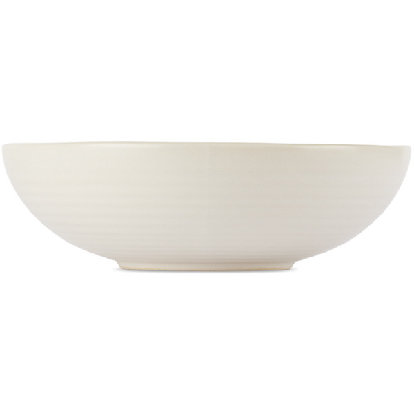  Ferm Living Off-white & Black Large Omhu Bowl 