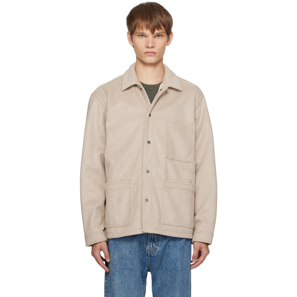 Forma Beige Brushed Work Jacket 