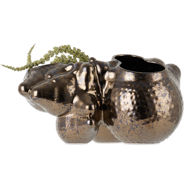  Forma Rosa Studio Brown Botryoidal Planter 