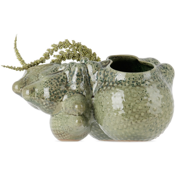  Forma Rosa Studio Green Botryoidal Planter 