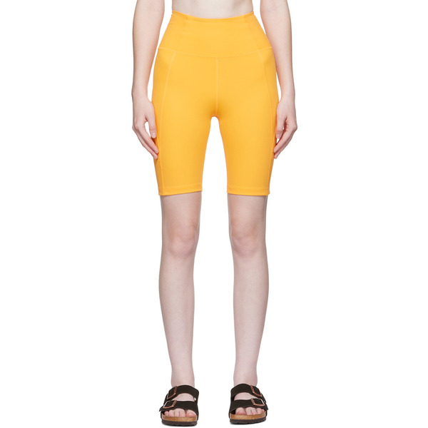  Girlfriend Collective Orange High-rise Bike Shorts 