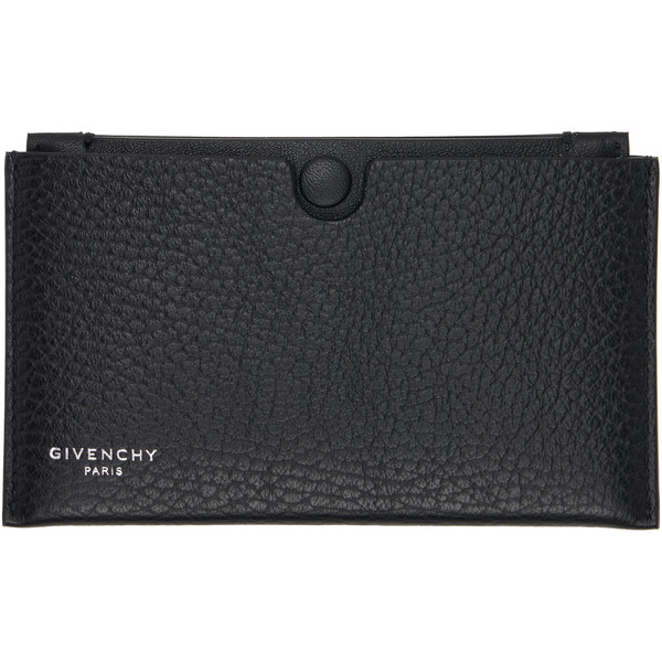  Givenchy Black Folder Card Holder 