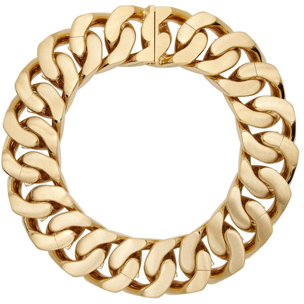  Givenchy Gold Large G Chain Necklace 