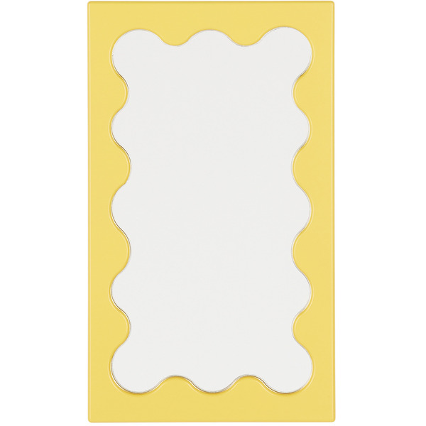  Gustaf Westman Objects Ssense Exclusive Yellow Curvy Micro Mirror 