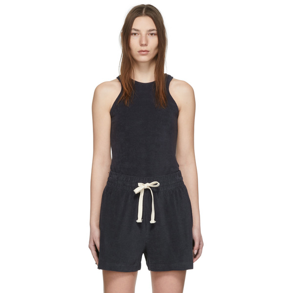  Halfboy Navy Terry Bodysuit 