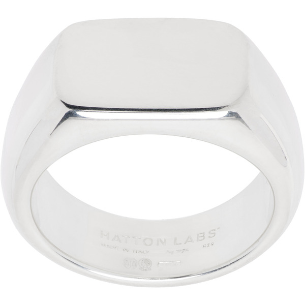  Hatton Labs Bombe Signet Ring 