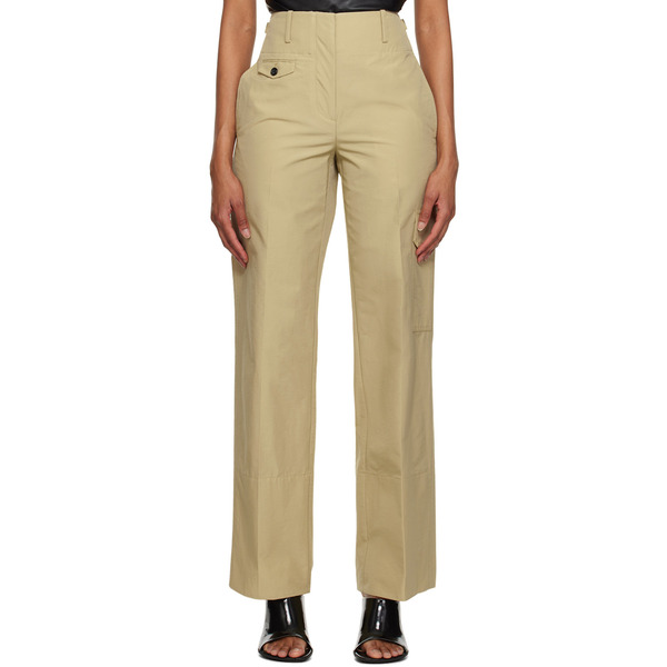  Helmut Lang Beige Utility Trousers 