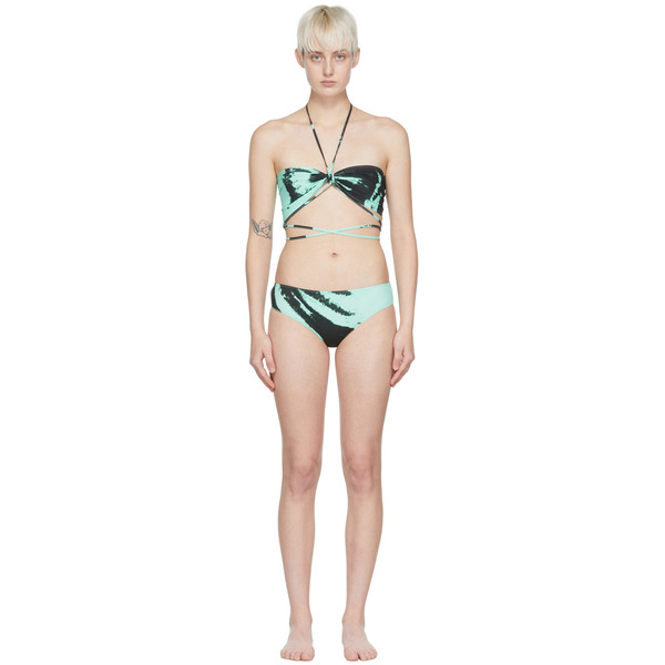  Ioannes Green Polyester Bikini 