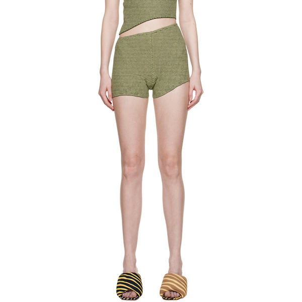  Isa Boulder Green Parallel Shorts 