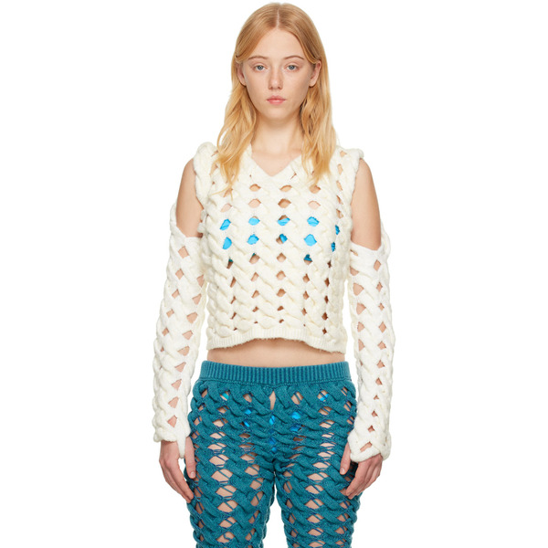  Isa Boulder Ssense Exclusive Off-white Sweater 