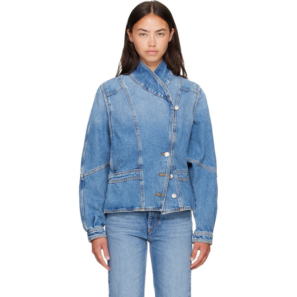  Isabel Marant Blue Dolie Denim Jacket 