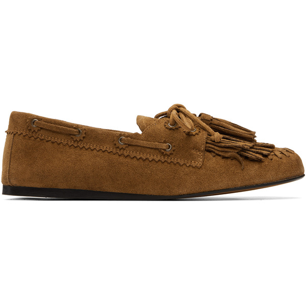  Isabel Marant Brown Fersi Loafers 