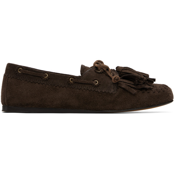  Isabel Marant Brown Fersi Loafers 