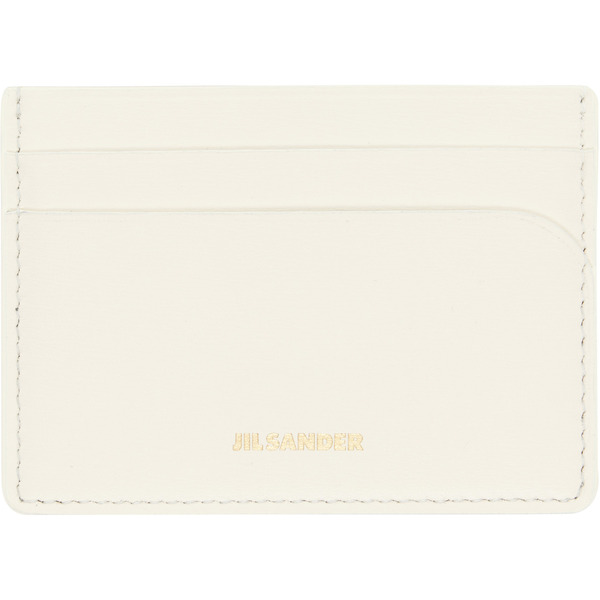  Jil Sander Off-white Curve Card Holder 
