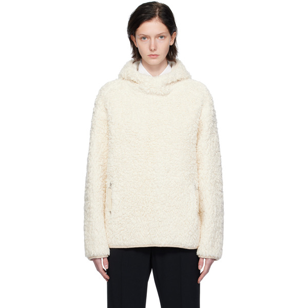  Jil Sander Off-white Oversized Hoodie 