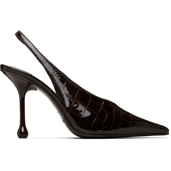  Jimmy Choo Burgundy Isa 95 Heels 