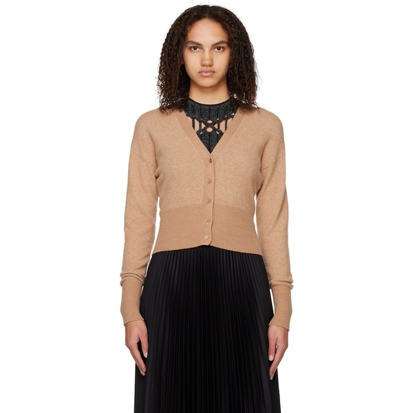  Joseph Tan Y-neck Cardigan 