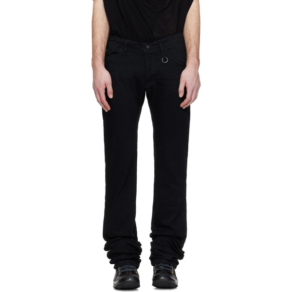  Julius Black Gusset Jeans 
