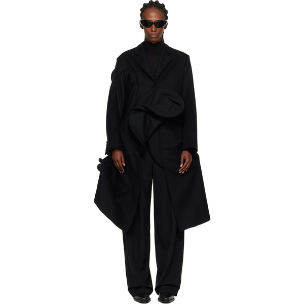  Junya Watanabe Black Structured Coat 