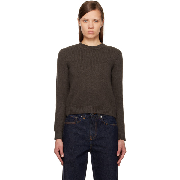  Khaite Brown Leta Sweater 
