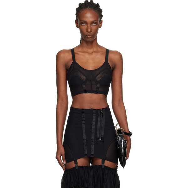  Knwls Black Uma Bustier Bra 