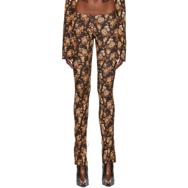  Knwls Brown Perse Trousers 