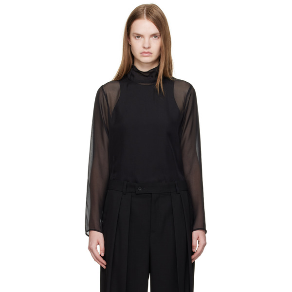  La Collection Black Clarice Blouse 