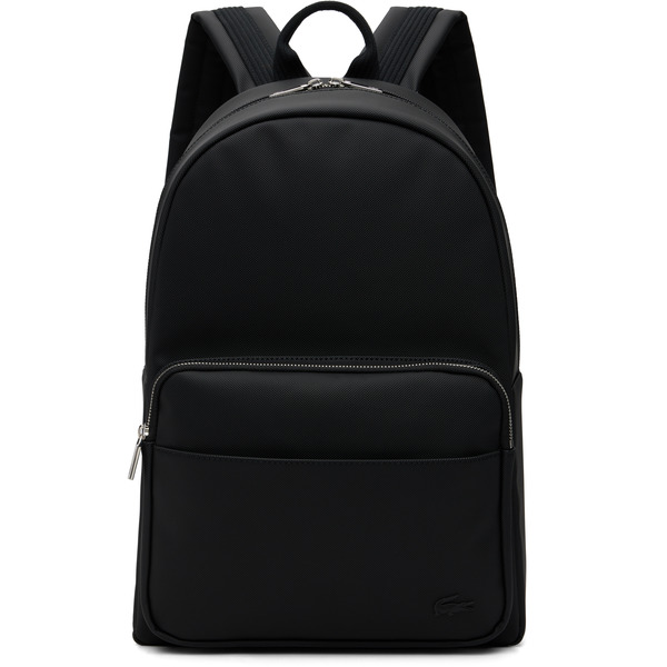  Lacoste Black Classic Backpack 
