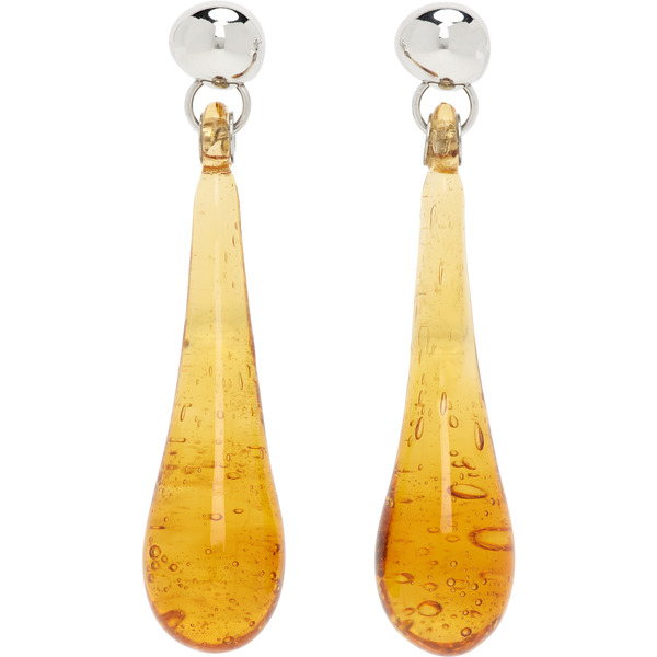  Lanvin Glass Rocks Drop Earrings 