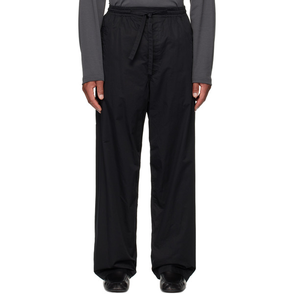  Lemaire Black Pyjama Trousers 