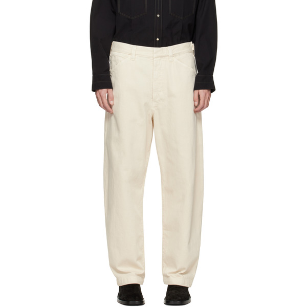  Lemaire Off-white Maxi Workwear Jeans 