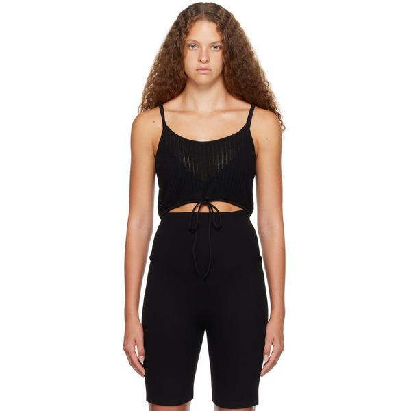  Leset Black Jasmine Tank Top 