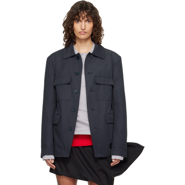  Lii Navy Military Jacket 
