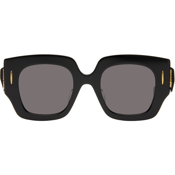  Loewe Black Square Anagram Sunglasses 