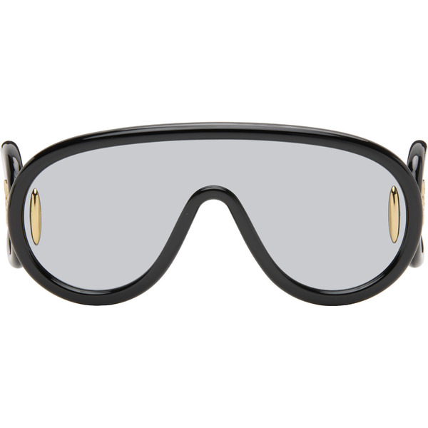  Loewe Black Wave Mask Sunglasses 
