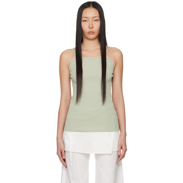  Low Classic Green Halter Neck Camisole 