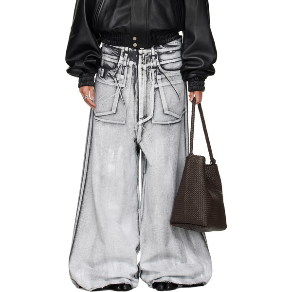  Lu'u Dan Gray Radiation Dumpster Jeans 