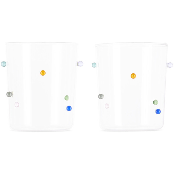  Maison Balzac Multicolor Pomponette Tumbler Set 