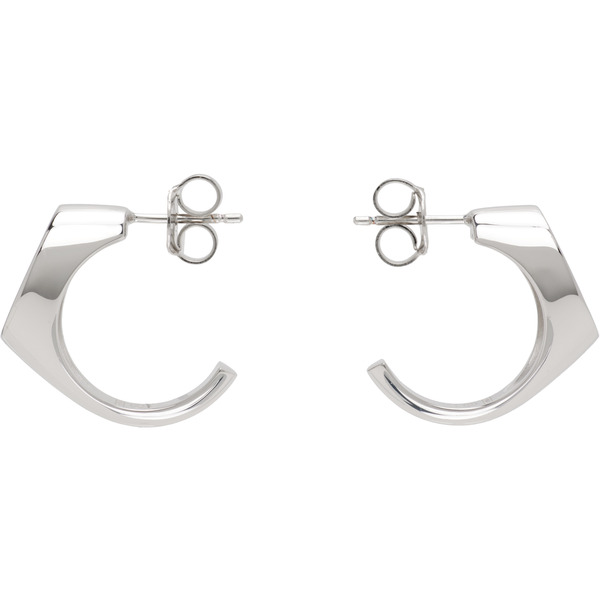  Maison Margiela Logo Reference Signet Earrings 