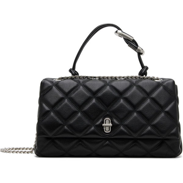  Marc Jacobs Black 'the Quilted Dual Convertible' Shoulder Bag 