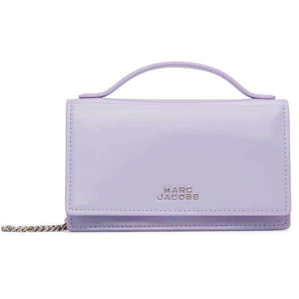  Marc Jacobs Purple 'the Glam Mirror Mini' Bag 