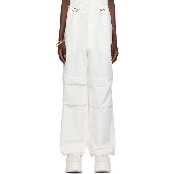  Marc Jacobs White 'the Balloon' Trousers 