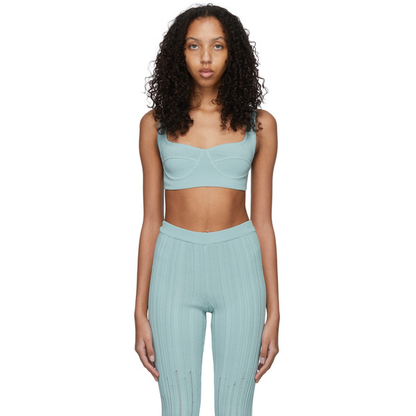  Marco Rambaldi Blue Viscose Bra 