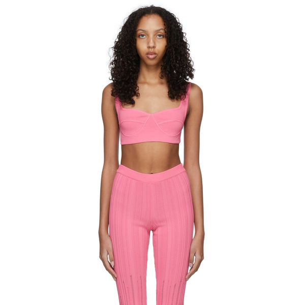  Marco Rambaldi Pink Viscose Bra 