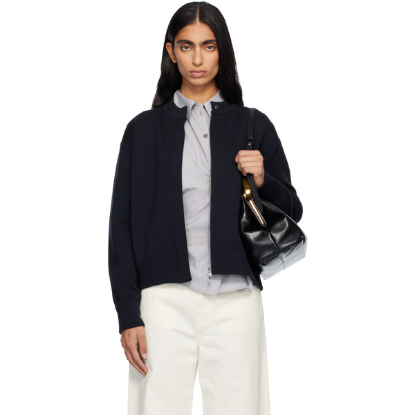  Max Mara Navy Pelago Cardigan 