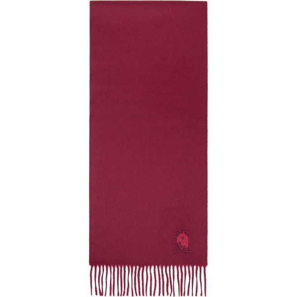  Max Mara Red Dalia Square Stole Scarf 